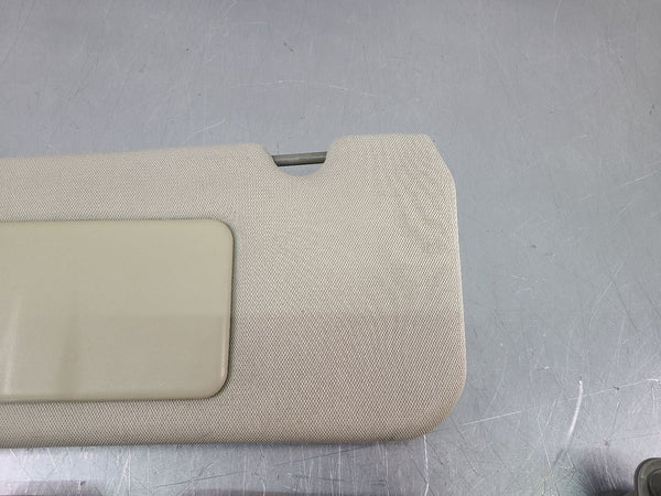 2004-05 Cadillac XLR Front Sun Visor Pair, Left / Right, Shale - OEM3