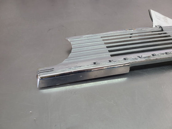 1947-48 Chevy Front Center Dash Trim / Radio Speaker Grille Cover, OEM GM7