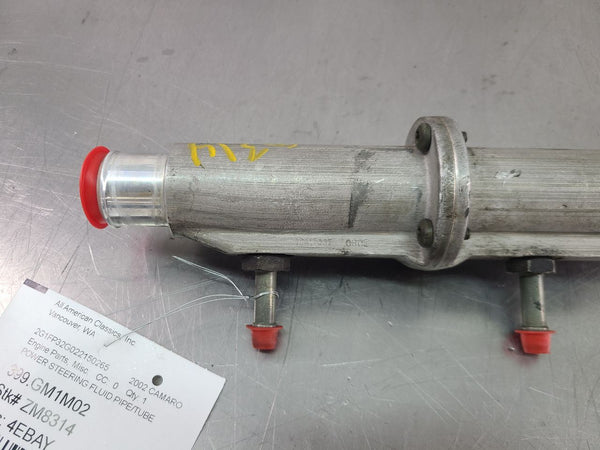 1998-02 Camaro Power Steering Fluid Cooler / Heat Exchanger Pipe Tube, #104170371