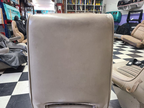 1971-77 Dodge Van, Ramcharger, Low Back Bucket Seat Pair w/ Bases, Nice! - OEM12