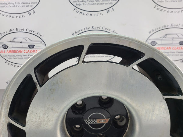 1984-85 C4 Corvette Factory Sawblade Wheel, 16x9.5, Rear Right Passenger RH1