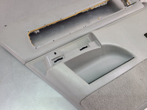 1994-96 Impala SS Driver Left Rear Door Trim Panel Bare Assembly, Gray - OEM10