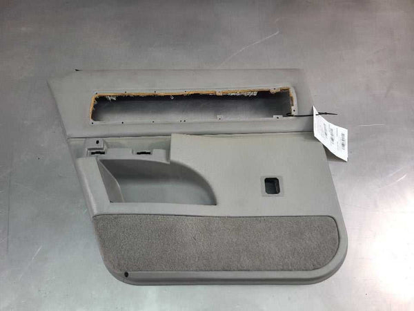 1994-96 Impala SS Driver Left Rear Door Trim Panel Bare Assembly, Gray - OEM0