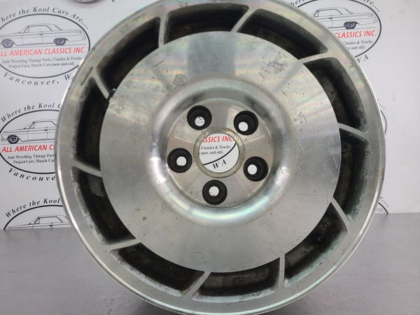 1984-85 C4 Corvette Factory Sawblade Wheel, 16x9.5, Rear Right Passenger RH7