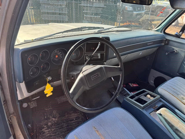 1981-91 Chevy Suburban, Crew Cab Truck, Door Trim Panel, Left Side Rear, Blue21