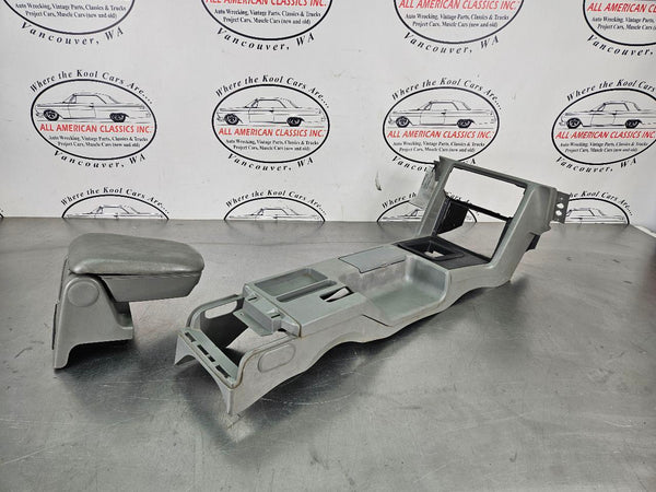1987 Mustang Fox Body Front Floor Center Console Assembly, Complete - OEM 0