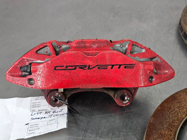 2014-19 C7 Corvette Front and Rear Factory Brake Caliper / Rotor Set, 52k Miles5