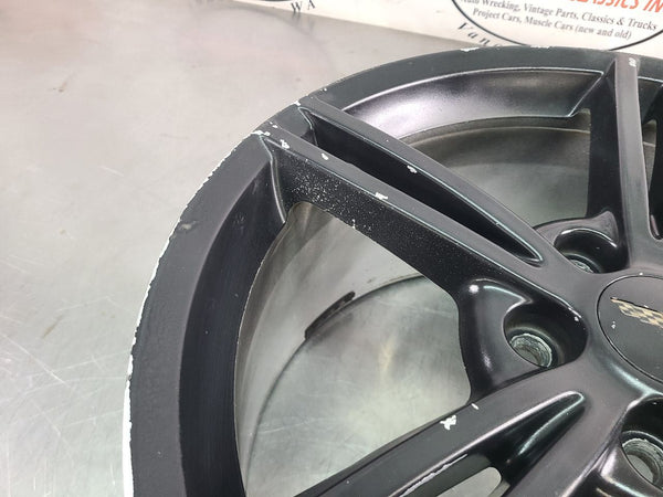 2008-10 C6 Corvette 5 Double Spoke Factory Wheel QG6, Rear, 19x10, OEM9