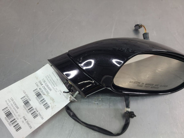 2005-09 C6 Corvette Passenger Right Side View Mirror Assembly, Black, RH - OEM2