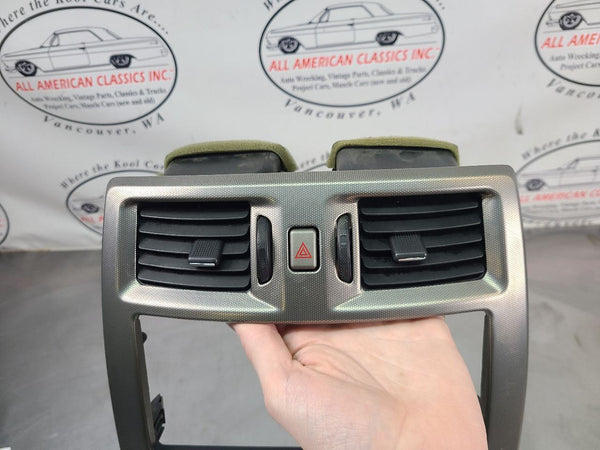 2004-09 Cadillac XLR Front Dash Heater / Radio Control Bezel Trim Panel - OEM12