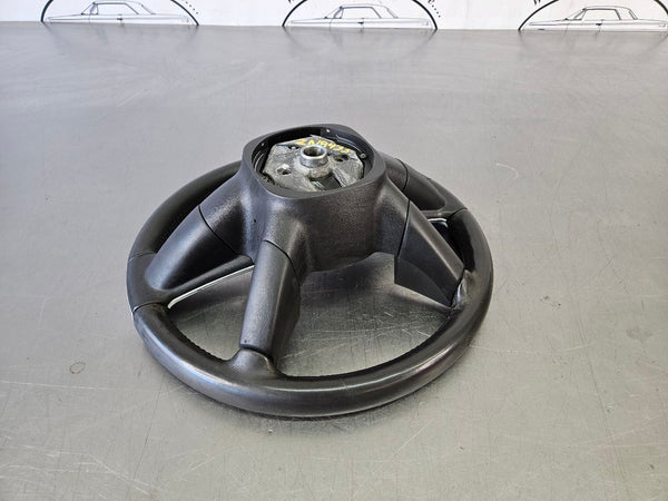 2003-06 Chevy SSR Steering Wheel Assembly w/ Control Buttons, Silver Satin - OEM11