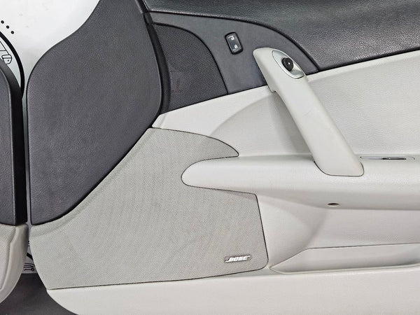 2005-13 C6 Corvette Bose Premium Door Trim Panel Pair, Black / Titanium, LH / RH4