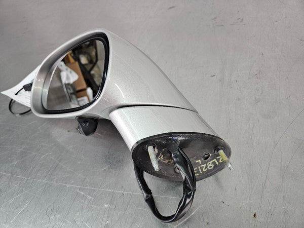 2005-13 C6 Corvette Side View Mirror Assembly, Left Driver Side LH, Silver - OEM2