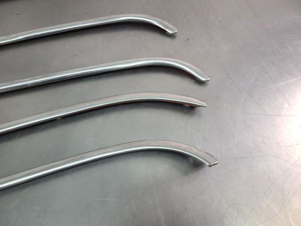 1973-80 Chevy Suburban Stainless Steel Drip Rail Driprail Moulding Trim Set, OEM12