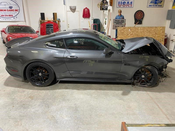 2018 Mustang Right Passenger Side Door Trim Panel, Premium Package, Black, RH22