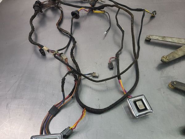 1971-74 Dodge Charger Power Window Conversion Kit w/ Wiring, Regulators, Motors6