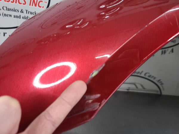 2005-13 C6 Corvette Left Driver Side Front Fender Panel, Magnetic Red, LH - OEM16