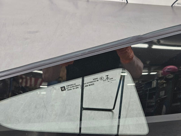 2014-19 C7 Corvette Rear Window Quarter Glass, Right Passenger Side RH - OEM2