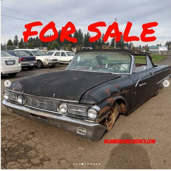 1961 Mercury Meteor Montcalm Convertible, Stock #ZF7243