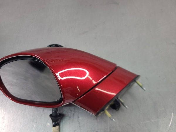 2005-09 C6 Corvette Left Drivers Side View Mirror, Magnetic Red - OEM2