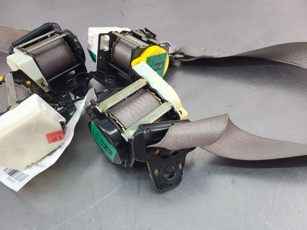 2000-02 C5 Corvette Coupe Front Seat Belt Retractor Pair, LH/RH, Gray - OEM8