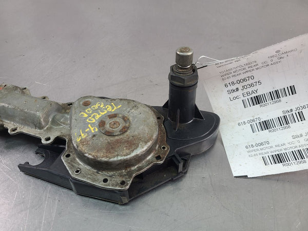 1982-85 Camaro Rear Wiper Motor Assembly1