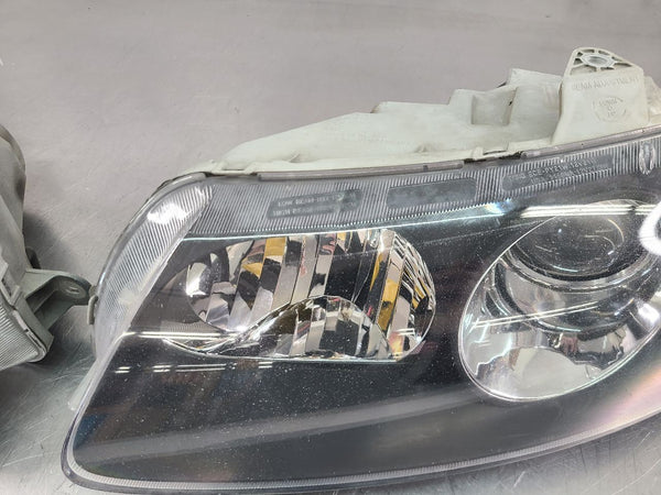 2004-06 GTO Front Headlight Head Lamp Pair, Left / Right, Clear Lenses - OEM8