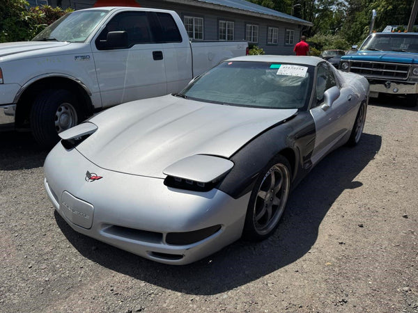 1997-04 C5 Corvette Knee Bolster Panel Trim, Driver Lower Dash Panel, Black, 31k17
