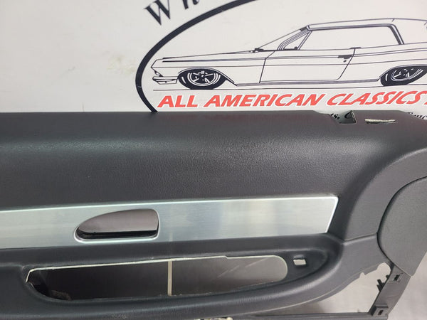 2002-05 Ford Thunderbird Door Trim Panel, Black, Left Driver Side LH - OEM2