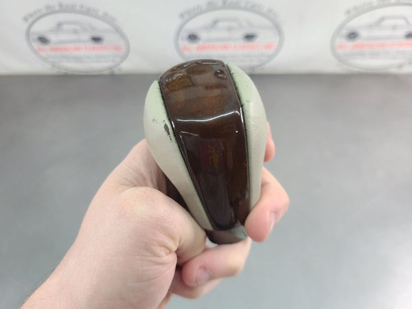 2004-09 Cadillac XLR Transmission Shifter Dark Woodgrain Knob - OEM5