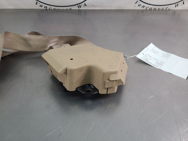 1994-96 C4 Corvette Left Driver Side Seat Belt Retractor Assembly, Camel / Tan 7