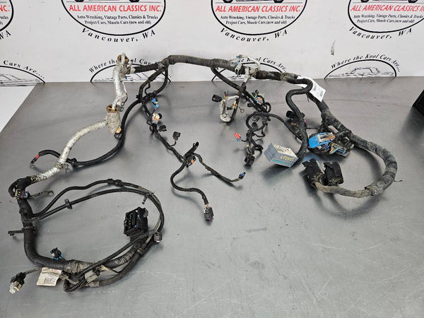 2007 C6 Corvette LS2 / 6L80E Engine Wiring Harness, Without F55! - OEM0