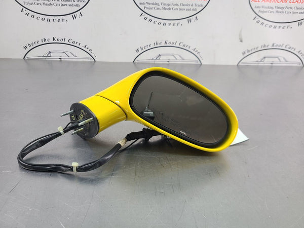 2006-13 C6 Corvette Right Passenger Side View Mirror Assembly, Velocity Yellow0