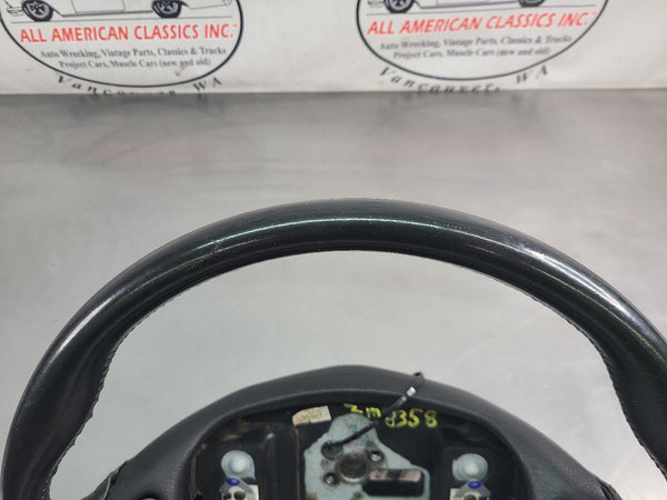 2002 Pontiac Firebird Steering Wheel Assembly w/ Radio Control Buttons - OEM9