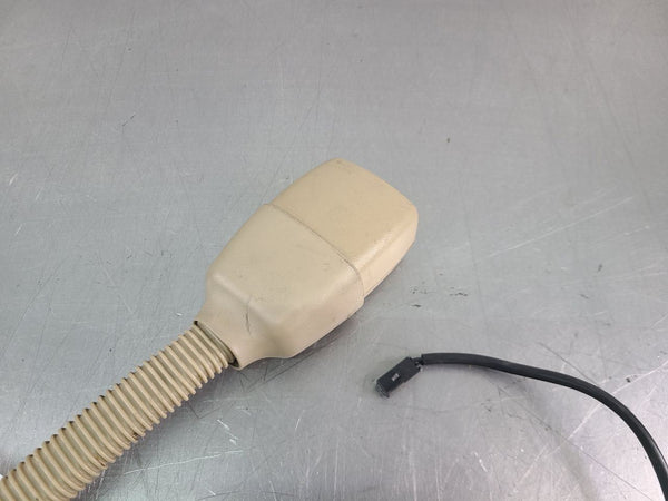 2005-13 C6 Corvette Seat Belt Buckle Pretensioner, Left Driver Side LH, Tan1
