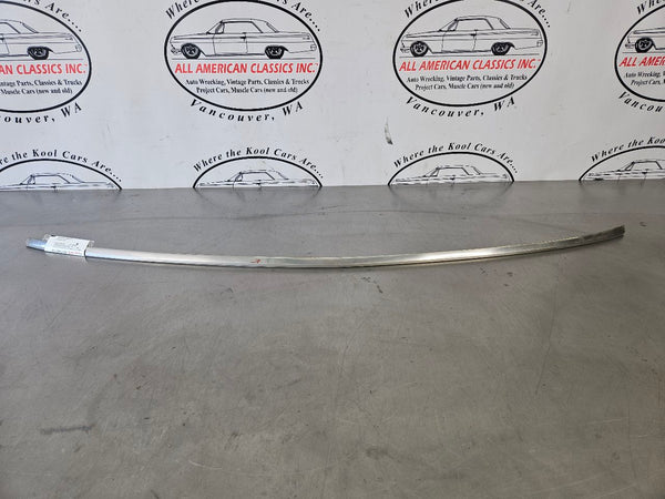 1965-68 Chevy, Olds, Pontiac Convertible Upper Windshield Moulding Trim - OEM0