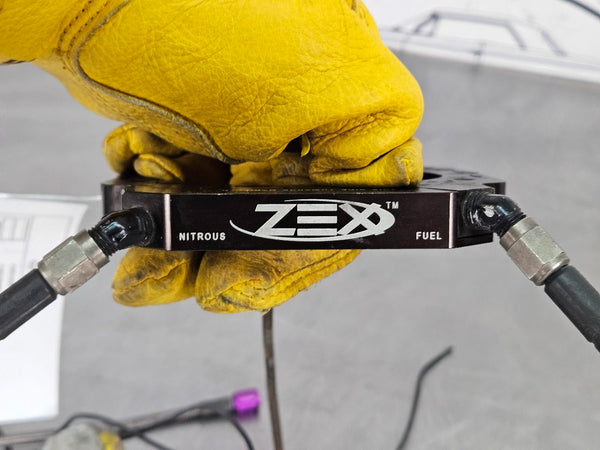 Zex Nitrous LS Series Perimeter Plate NOS Conversion Kit w/ Solenoids 8