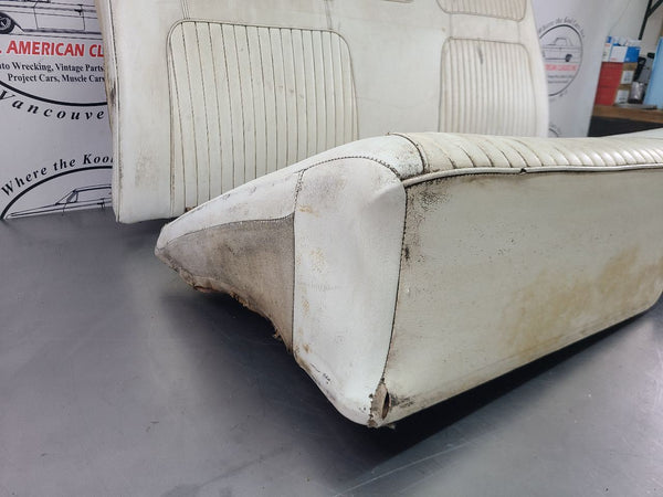 1961-64 Impala 2 Door Hardtop Rear Seat Upper and Lower Cushions - OEM19