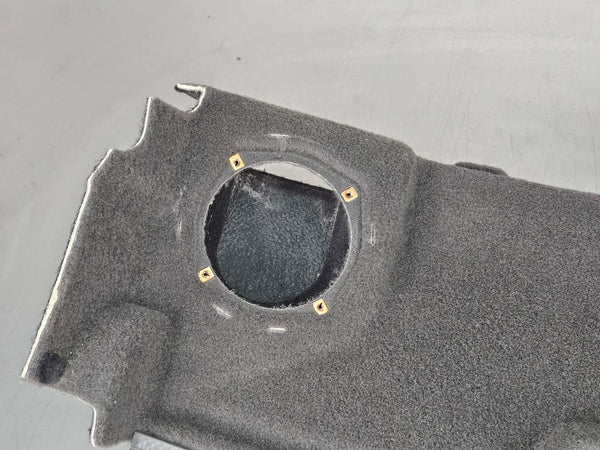 2005-13 C6 Corvette Convertible Rear Trunk Speaker Carpet Panel - OEM1