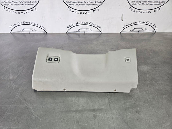 2005-13 C6 Corvette Knee Bolster Panel, Lower Dash Trim Panel, Titanium - OEM0