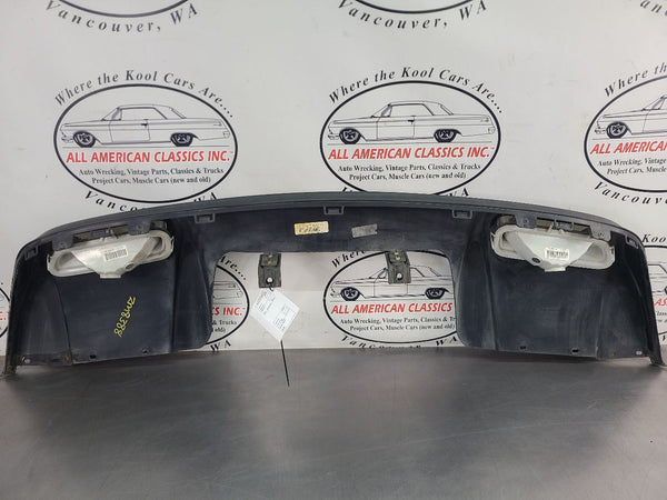 2005-13 C6 Corvette Rear Bumper Lower Valance Assembly w/ Lamps - OEM15