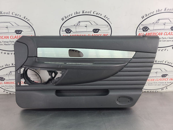 2002-05 Ford Thunderbird Door Trim Panel, Black, Right Passenger Side RH - OEM0