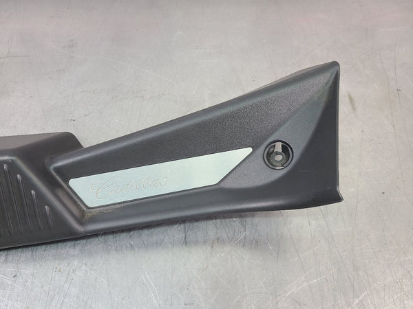2004-09 Cadillac XLR Rear Trunk Lower Sill Panel Trim, Black - OEM1