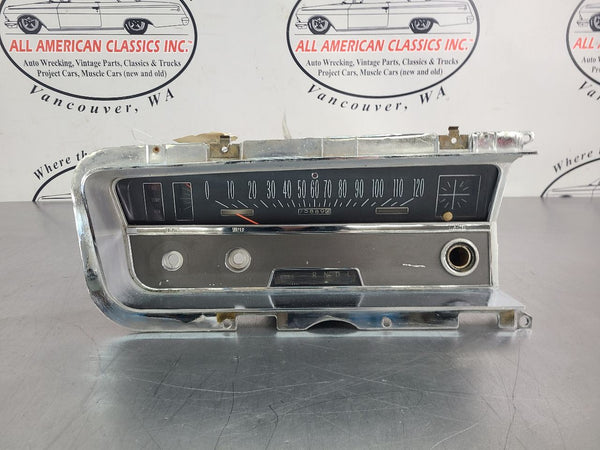 1964-66 Buick Skylark Instrument Cluster Speedometer Gauge Assembly, Untested0