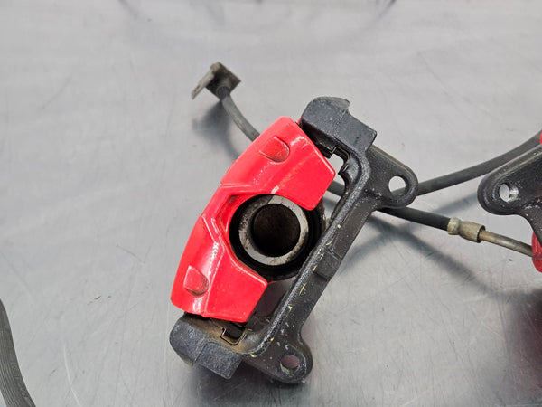 1997-04 C5 Corvette Factory PBR Brake Caliper Set, Front and Rear, Red - OEM5