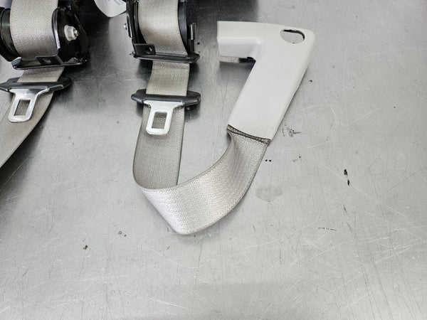 2005-12 C6 Corvette Convertible Seat Belt Retractor Pair, Gray, w/ Bracket - OEM6