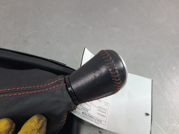 2004-06 GTO 6 Speed Manual Transmission Shifter Knob w/ Boot, Red Stitching9