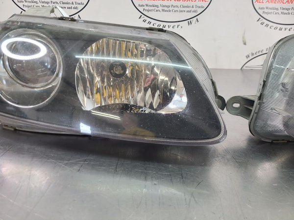 2004-06 GTO Front Headlight Head Lamp Pair, Left / Right, Clear Lenses - OEM6