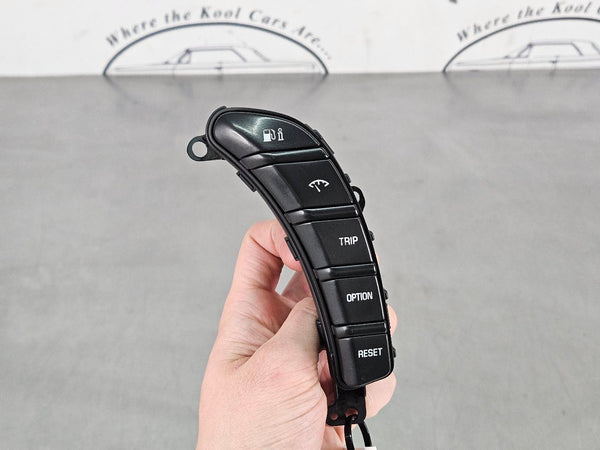 2005-13 C6 Corvette DIC Driver Information Center Control Switch, #15285916, OEM0