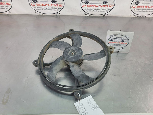 1984 C4 Corvette Factory Radiator Fan Assembly w/ Curved Blades - OEM0